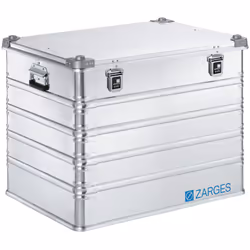 Caisse de transport en aluminium, capacité 239 l, L x l x h int. 750 x 550 x 580 mm, modèle robuste. Produit livré = monté. C ...