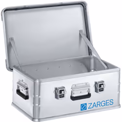 Caisse de transport en aluminium, capacité 42 l, L x l x h int. 550 x 350 x 220 mm, modèle robuste. Produit livré = monté. Ca ...