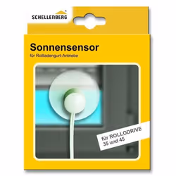 SCHELLENBERG CAPTEUR SOLAIRE POUR VOLETS ROULANTS ROLLODRIVE 35 ET 45