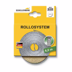 Sangle de volet roulant 14mmx6mts beige. . . . Matériau : Nylon Indice de Protection IP : IP20 Couleur : Beige Certification  ...