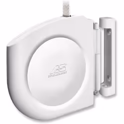 Schellenberg 50156 Mini Enrouleur à visser avec sangle pour montage sur mur/cadre de fenêtre Blanc - 50150