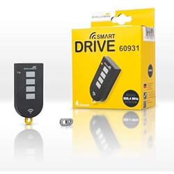 Télécommande - SCHELLENBERG - 60931 - Pour porte de garage Smart Drive - 4 canaux - Fréquence 8684 MHz