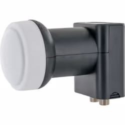Schwaiger LNB2 convertisseur abaisseur de fréquence Low Noise Block (LNB) 11,70 - 12,75 GHz Noir