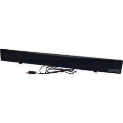 Schwaiger DTA1000011, Intérieure, Noir, 1,2 m, 45 dBi, DVB-T, DVB-T2, DAB+, FM, UHF, VHF