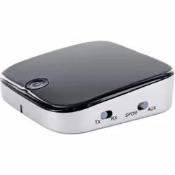 Schwaiger DAR100 513 émetteur audio sans fil USB 10 m Noir, Argent