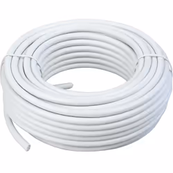 Schwaiger KOX11515 532, 25 m, Blanc