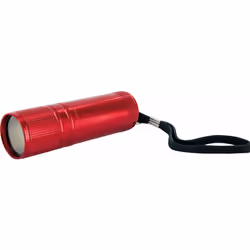 Schwaiger TLED200R 531, Lampe torche, Rouge, Aluminium, Boutons, IPX4, CE