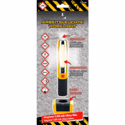 Schwaiger FL110 0531 Noir, Jaune Lampe torche LED