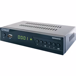 Schwaiger DSR500HD TV set-top boxe Cable Full HD Noir