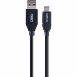 Schwaiger LK 050 C, 0,5 m, USB A, USB C, USB 3.2 Gen 2 (3.1 Gen 2), 5000 Mbit/s, Noir