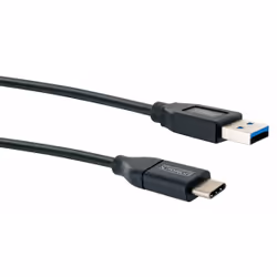 Schwaiger LK 050 C câble USB 0,5 m USB 3.2 Gen 2 (3.1 Gen 2) USB A USB C Noir