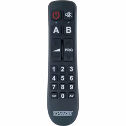 Schwaiger UFB1100 533, DVD/Blu-ray, TV, Tuner TV, Boitier décodeur TV, IR Wireless, Appuyez sur les boutons, Baie