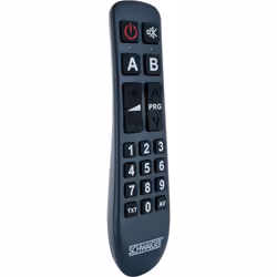 Schwaiger UFB1100 533 télécommande IR Wireless DVD/Blu-ray, TV, Tuner TV, Boitier décodeur TV Appuyez sur les boutons