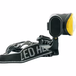 Schwaiger WLED 40 Noir, Jaune Lampe frontale COB LED