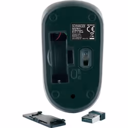 Schwaiger OM1000013 souris Ambidextre RF sans fil Optique 1200 DPI
