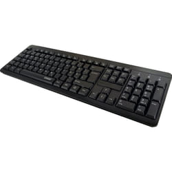 Schwaiger WKB1000 013 clavier RF sans fil QWERTZ Allemand Noir