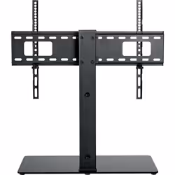 Schwaiger TVS7040 511, 94 cm (37"), 177,8 cm (70"), 200 x 200 mm, 600 x 400 mm, Verre, Plastique, Acier, Noir