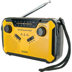 Schwaiger RADK0001 Radio portable Analogique Noir, Jaune