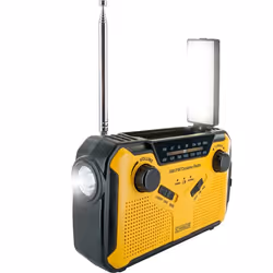 Schwaiger RADK0001 Radio portable Analogique Noir, Jaune