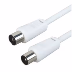 Schwaiger KVK215 052, 1,5 m, IEC169-2, IEC169-2, Blanc