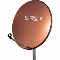 Schwaiger SPI550, 35,2 dBi, Rouge, Aluminium, Plastique, Acier, 55 cm, 550 mm, 620 mm
