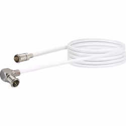Schwaiger MMC15 052, 1,5 m, Mini D, F, Blanc