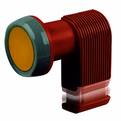 Schwaiger SPS6914R 531 convertisseur abaisseur de fréquence Low Noise Block (LNB) Rouge