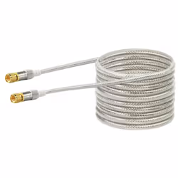 Schwaiger KVCHD150532, 15 m, F, F, Blanc