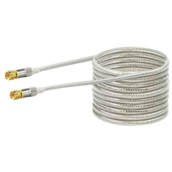 Schwaiger KVCHD150532 câble coaxial 15 m F Blanc