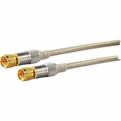 Schwaiger KVCHD150532 câble coaxial 15 m F Blanc