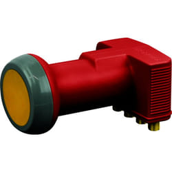 Schwaiger SPS6918R 531 convertisseur abaisseur de fréquence Low Noise Block (LNB) Rouge