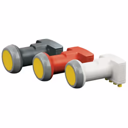 Schwaiger SPS6918R 531 convertisseur abaisseur de fréquence Low Noise Block (LNB) Rouge