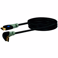 Schwaiger 1.5m HDMI m/m, 1,5 m, HDMI Type A (Standard), HDMI Type A (Standard), 4096 x 2160 pixels, Compatibilité 3D, Noir