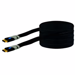 Schwaiger 3m HDMI m/m, 3 m, HDMI Type A (Standard), HDMI Type A (Standard), 4096 x 2160 pixels, Compatibilité 3D, Noir