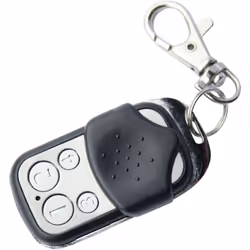 Schwaiger ZHF01, Système de sécurité, RF sans fil, Appuyez sur les boutons, Noir, Argent