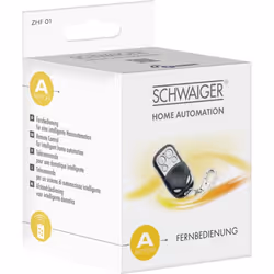 Schwaiger ZHF01 télécommande RF sans fil Système de sécurité Appuyez sur les boutons