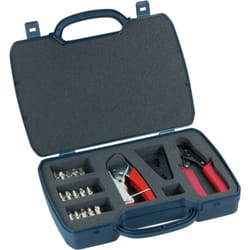 Schwaiger FVS315 261 kit d'outils de préparation de câble Noir