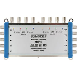 Schwaiger SEW98 531 commutateur multiple satellite 9 entrées 8 sorties