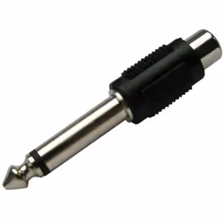 Schwaiger KHA4010 533, RCA, 6,3 mm, Noir