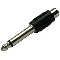 Schwaiger KHA4010 533 RCA 6,3 mm Noir