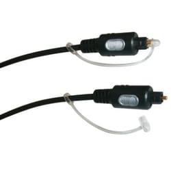 Schwaiger LWL2150 533 câble de fibre optique 1,5 m TOSLINK Noir