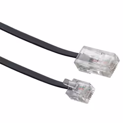 Schwaiger 3.0m RJ-11 - RJ-45, 3 m, RJ-11, RJ-45, Noir, Mâle, Mâle