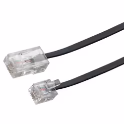 Schwaiger 3.0m RJ-11 - RJ-45 3 m Noir