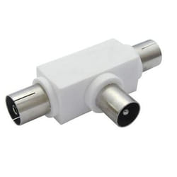Schwaiger ASV27 532 séparateur ou commutateur de câbles Diviseur de câbles Blanc