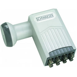 Schwaiger SPS6988 531 convertisseur abaisseur de fréquence Low Noise Block (LNB) Gris
