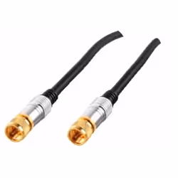 Schwaiger KVCHD30 533, 3 m, F, F, Noir