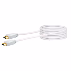 Schwaiger HDM0300042, 3 m, HDMI Type A (Standard), HDMI Type A (Standard), 3840 x 2160 pixels, Compatibilité 3D, Blanc