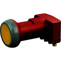 Schwaiger SPS6844R 511 convertisseur abaisseur de fréquence Low Noise Block (LNB) Rouge