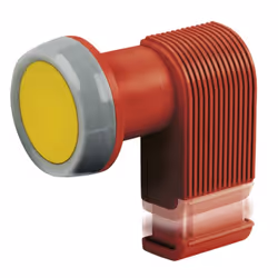 Schwaiger SPS6814R 511 convertisseur abaisseur de fréquence Low Noise Block (LNB) Rouge
