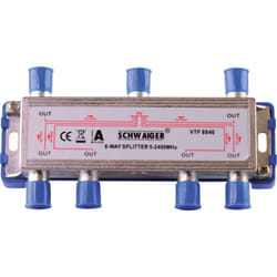 Schwaiger VTF8846 241 Diviseur de câbles Acier inoxydable